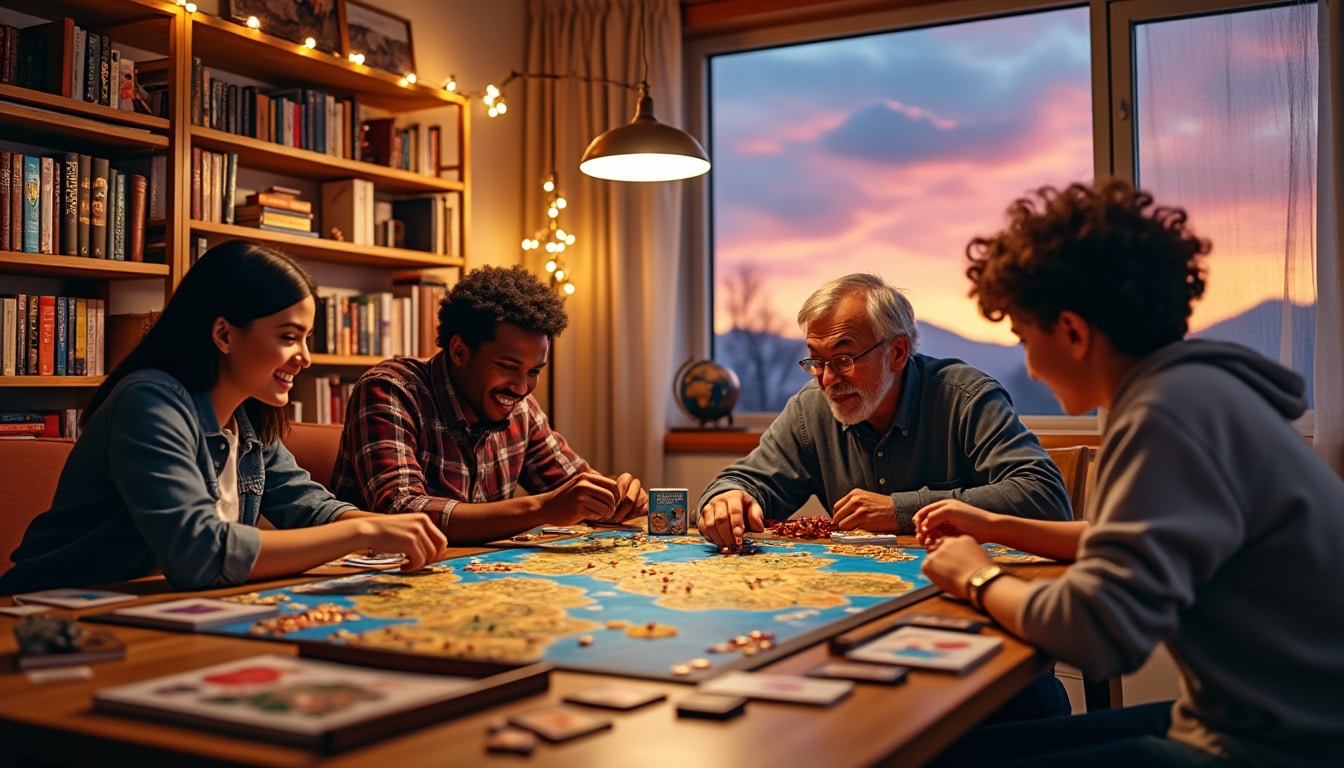 plongez dans l'univers fascinant des jeux de plateau modernes avec notre sélection des nouveaux classiques. parfaits pour les soirées entre amis ou en famille, ces jeux offrent des mécaniques innovantes et des thèmes captivants. explorez des expériences de jeu inoubliables qui raviront les passionnés et les novices. prêt à relever le défi ?