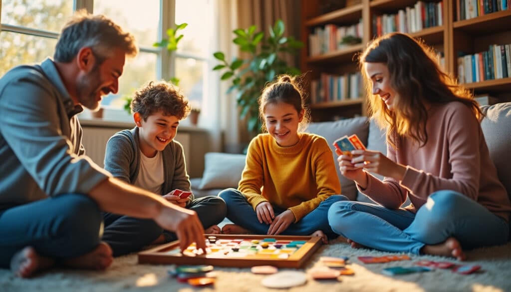 Jeux d'Intérieur : 10 Activités Familiales Sans Écran