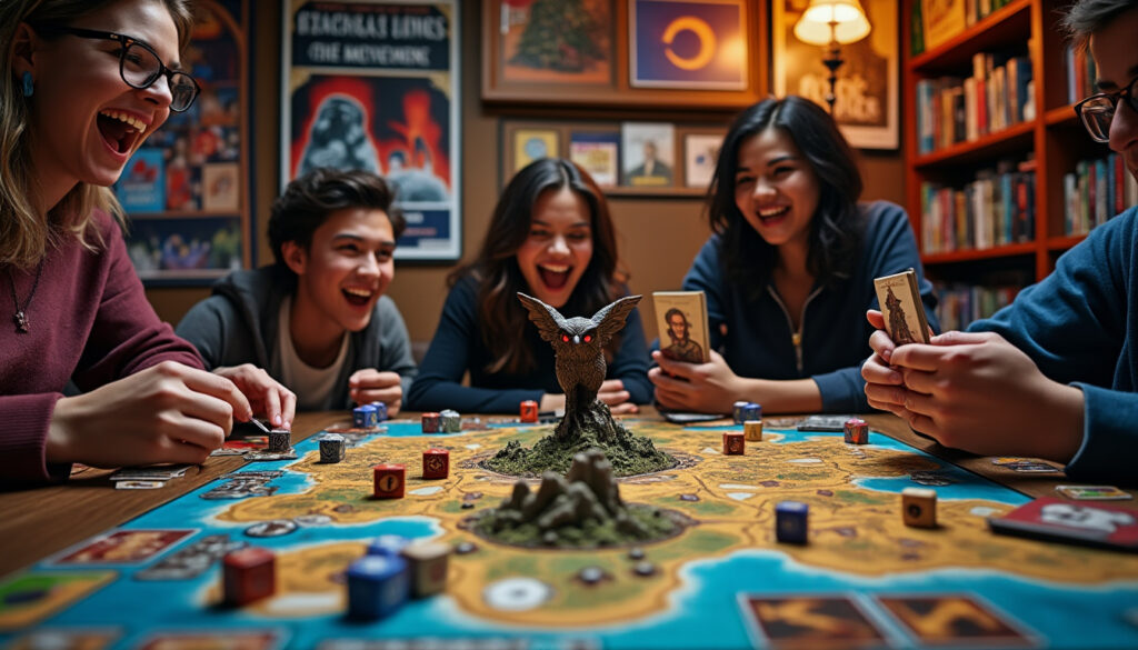 découvrez une sélection de jeux de plateau captivants inspirés des films et séries cultes qui ont marqué notre enfance. plongez dans des univers fantastiques, relevez des défis passionnants et vivez des aventures inoubliables entre amis ou en famille.