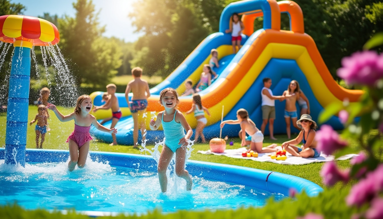découvrez des jeux d’eau et d'activités de plein air idéales pour vous rafraîchir lors des chaudes journées d'été. amusez-vous en famille ou entre amis avec des jeux rafraîchissants qui apportent joie et fraîcheur sous le soleil.