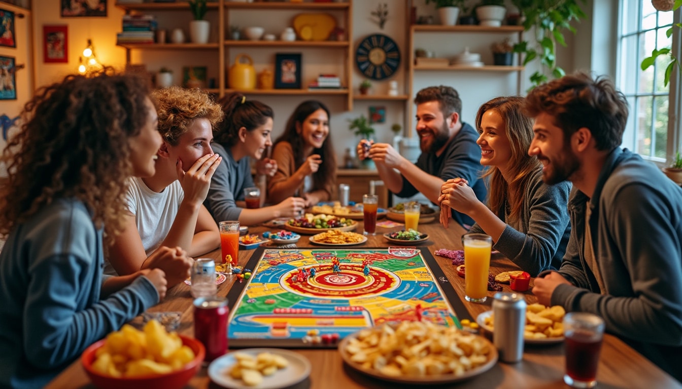 découvrez pourquoi les jeux de société d'ambiance sont devenus essentiels pour animer vos soirées. plongez dans l'univers de la convivialité et du rire, et apprenez comment ces jeux favorisent les échanges et renforcent les liens sociaux. ne manquez pas l'occasion de pimenter vos rassemblements avec des moments inoubliables !