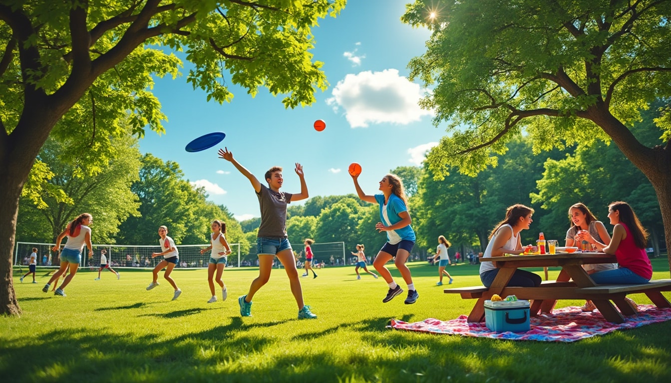 découvrez notre sélection de 10 jeux de plein air engageants et amusants, idéaux pour passer un après-midi récréatif inoubliable avec des adolescents. des activités originales qui stimuleront leur esprit d'équipe et leur énergie tout en favorisant la convivialité et le plaisir en extérieur.