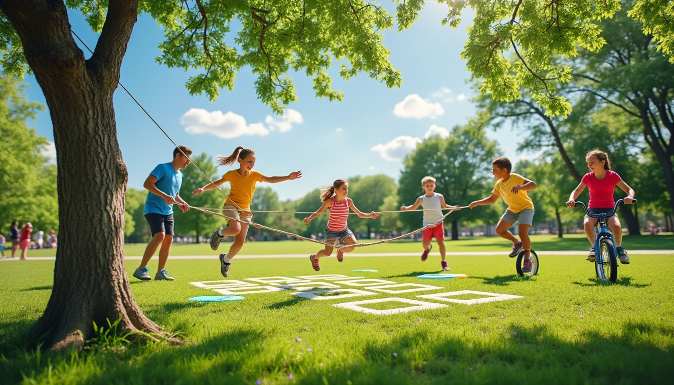 découvrez 5 jeux en plein air amusants et innovants qui aident les enfants à améliorer leur équilibre et leur coordination. parfaits pour stimuler l'activité physique tout en s'amusant, ces jeux sont idéaux pour les familles et les groupes d'amis.