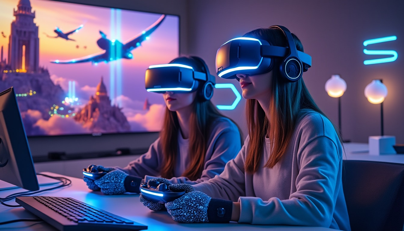 découvrez l'univers captivant des jeux en réalité virtuelle où la coopération prend vie. immergez-vous avec vos amis dans des aventures palpitantes, résolvez des énigmes ensemble et testez vos stratégies dans des environnements immersifs. rejoignez la révolution du jeu collaboratif en vr et vivez des expériences inoubliables!