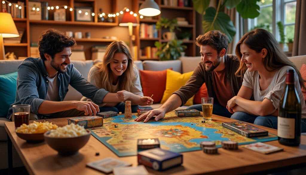 découvrez les essentiels pour organiser une soirée jeux de société inoubliable ! des conseils pratiques aux jeux incontournables, préparez-vous à divertir vos amis et à créer des moments mémorables autour de la table.