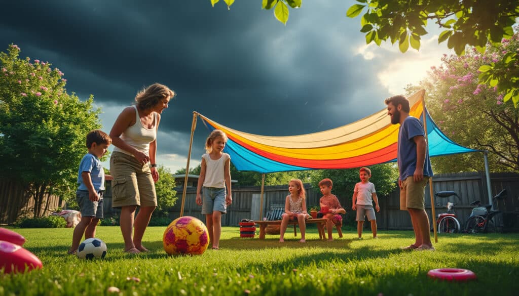 découvrez des astuces pratiques pour adapter vos jeux d'extérieur face aux caprices de la météo. préparez-vous à divertir vos enfants en toute condition, que ce soit sous la pluie ou par temps venteux, et assurez une expérience ludique inoubliable !