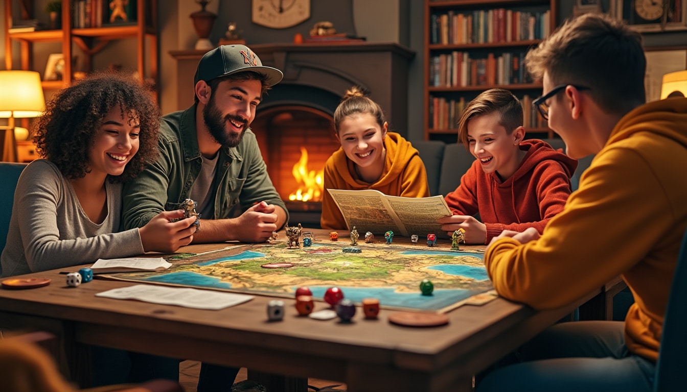 découvrez les 5 raisons convaincantes de vous plonger dans l'univers captivant des jeux de société narratifs. explorez l'imagination, renforcez les liens avec vos amis et ajoutez du suspense à vos soirées grâce à des histoires immersives qui vous tiendront en haleine.