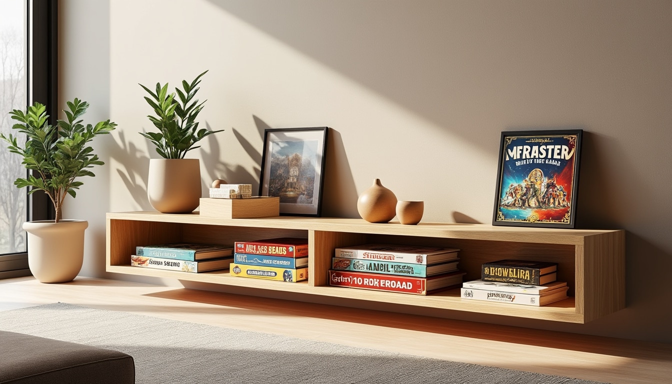 découvrez comment mettre en valeur vos jeux d'intérieur sur une étagère design grâce à des conseils pratiques et des astuces de décoration. transformez votre espace de vie en un lieu accueillant et esthétique tout en partageant votre passion pour les jeux.