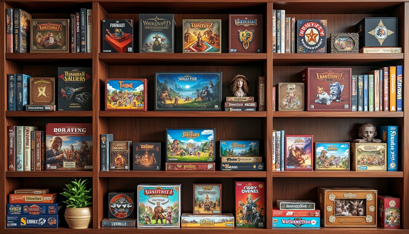 découvrez nos astuces pour classer vos jeux de plateau par genre et simplifiez-vous la vie. que vous soyez novice ou expert, apprenez à organiser votre collection pour une expérience de jeu optimale et une meilleure gestion de vos soirées entre amis.