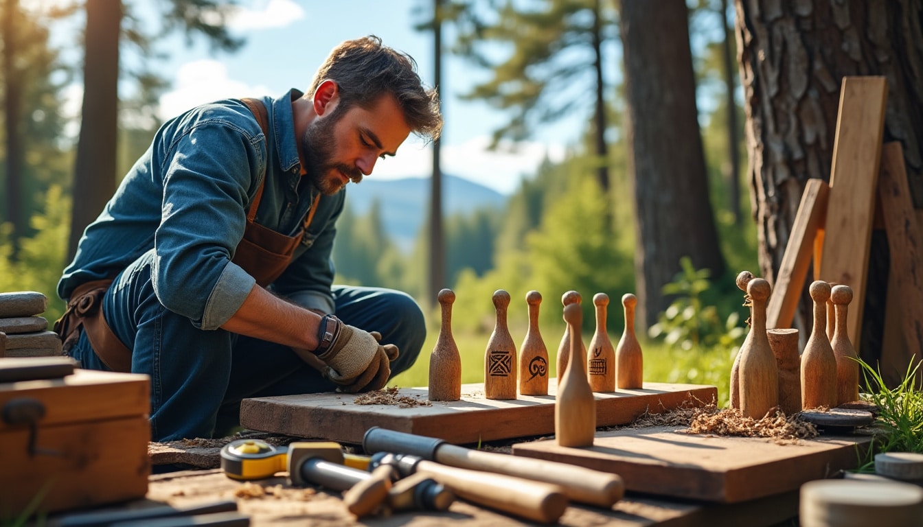 découvrez étape par étape comment créer votre propre jeu de quilles nordiques (kubb) ou de mölkky. apprenez à fabriquer ce jeu traditionnel scandinave chez vous avec des matériaux simples, pour passer des moments ludiques en famille ou entre amis.