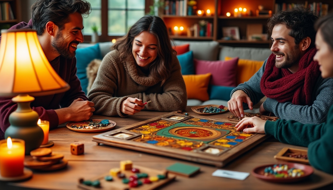 découvrez comment transformer vos soirées jeux de plateau en une expérience inoubliable grâce à des astuces d'ambiance immersive. éclairez votre espace, choisissez la musique appropriée et créez des décorations thématiques pour plonger vos invités dans l'univers de vos jeux préférés. faites de chaque soirée un voyage ludique unique!