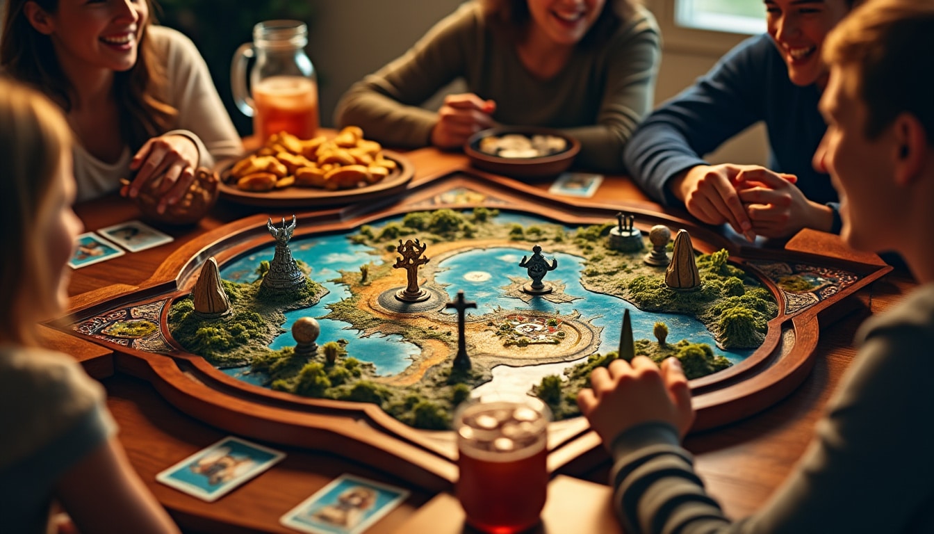 découvrez les escapades virtuelles qui allient l'univers des jeux vidéo à l'expérience immersive des jeux de plateau. plongez dans des aventures captivantes où stratégie et coopération se rencontrent pour des heures de jeu inoubliables.