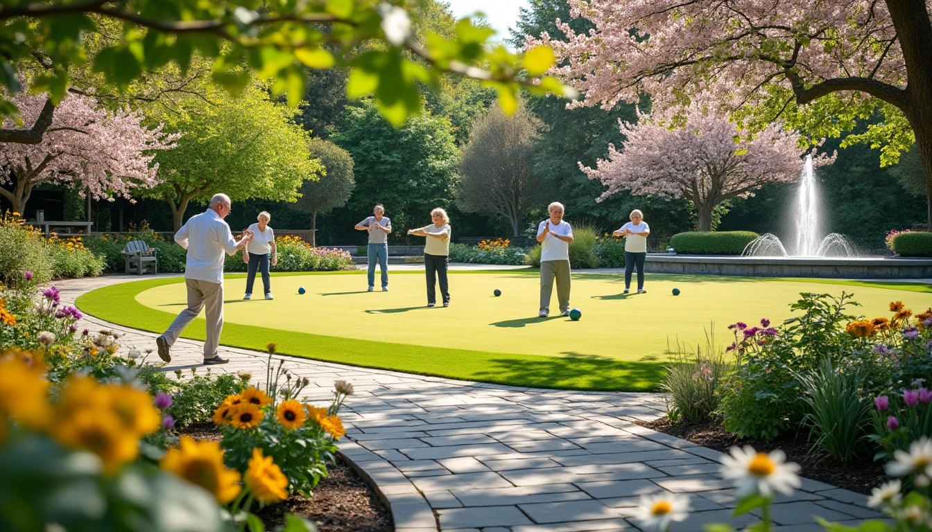 découvrez des jeux d'extérieur spécialement conçus pour les seniors, alliant plaisir et activité physique douce. profitez d'une variété d'activités pour maintenir la forme tout en s'amusant en plein air.