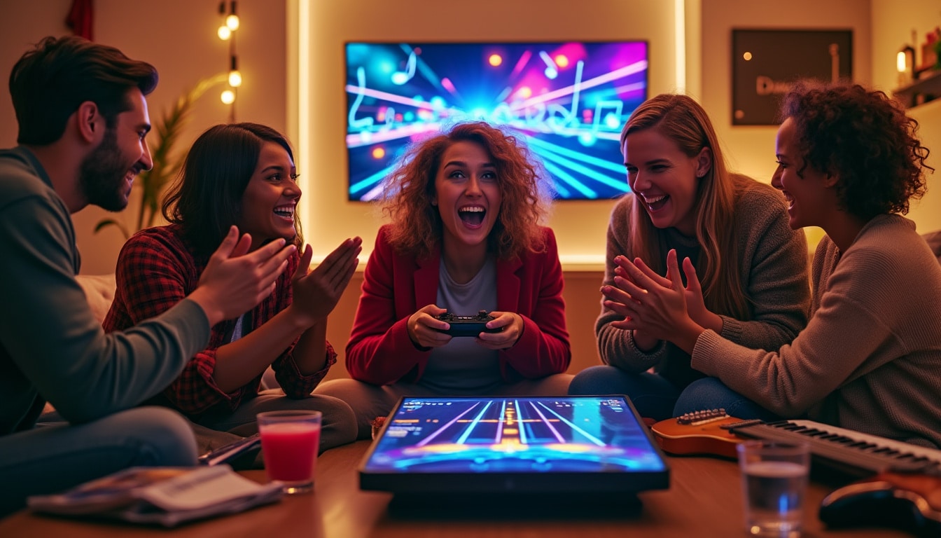 découvrez l'univers des jeux musicaux en coop, où la créativité et l'harmonie prennent vie à plusieurs. participez à des expériences ludiques uniques en jouant en équipe, partageant des mélodies et renforçant l'esprit de collaboration. que vous soyez musicien ou novice, plongez dans le rythme collectif et amusez-vous en créant des partitions ensemble !