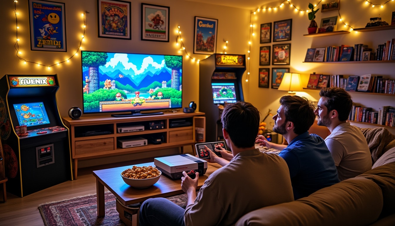 plongez dans l'univers des jeux rétrocompatibles en mode coop qui méritent d'être redécouverts. revivez des classiques avec vos amis et profitez de moments de jeu intenses et nostalgiques.