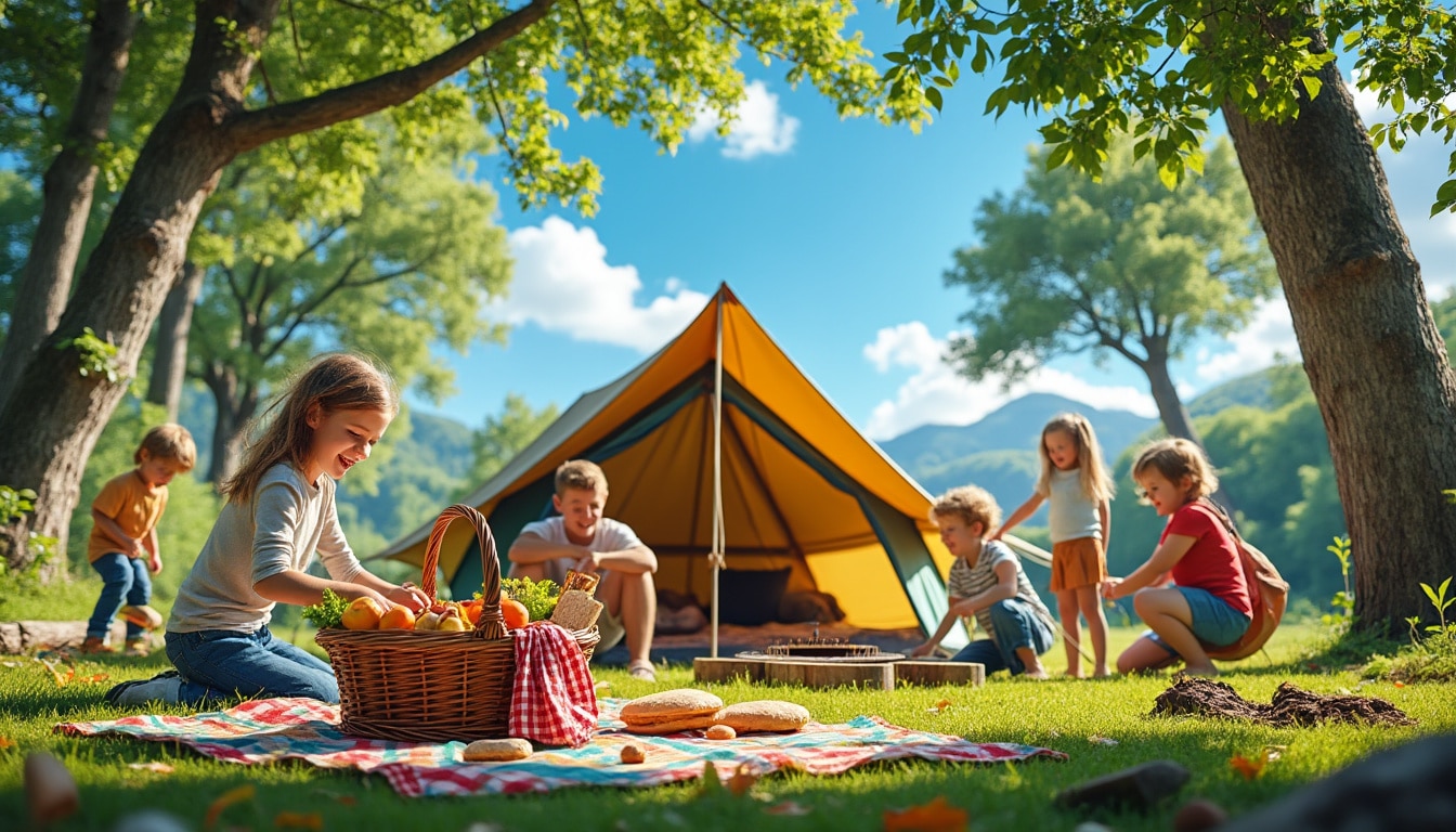 découvrez l'aventure inspirante de monter un camp en forêt tout en inventant vos propres jeux en plein air. plongez dans la nature, stimulez votre créativité et partagez des moments inoubliables en famille ou entre amis, tout en apprenant à apprécier la beauté et la richesse de l'environnement.