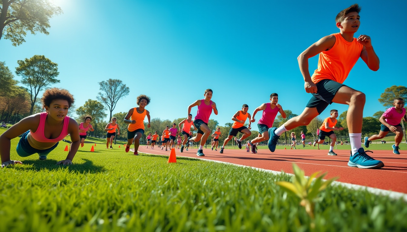 participez à notre mini boot camp sportif, conçu pour les ados et les adultes ! améliorez votre condition physique tout en vous amusant grâce à des entraînements variés et dynamiques. rejoignez-nous pour relever des défis, développer des compétences sportives et renforcer votre esprit d'équipe dans une ambiance conviviale et motivante.