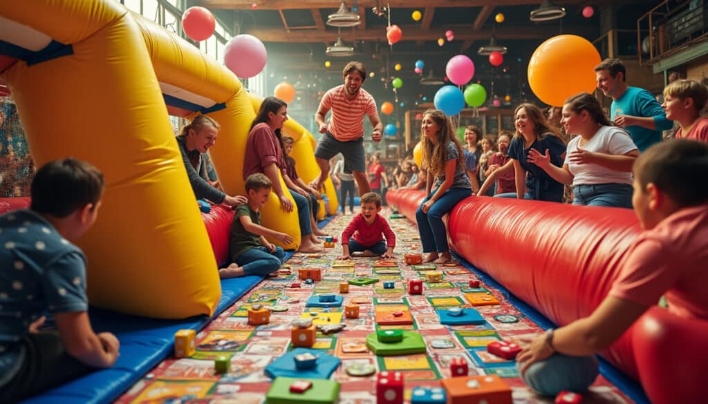 découvrez les jeux coopératifs les plus loufoques qui transforment le chaos en pur amusement ! plongez dans des expériences uniques où la coopération rime avec hilarité. préparez-vous à des défis inattendus et à des moments mémorables entre amis ou en famille.
