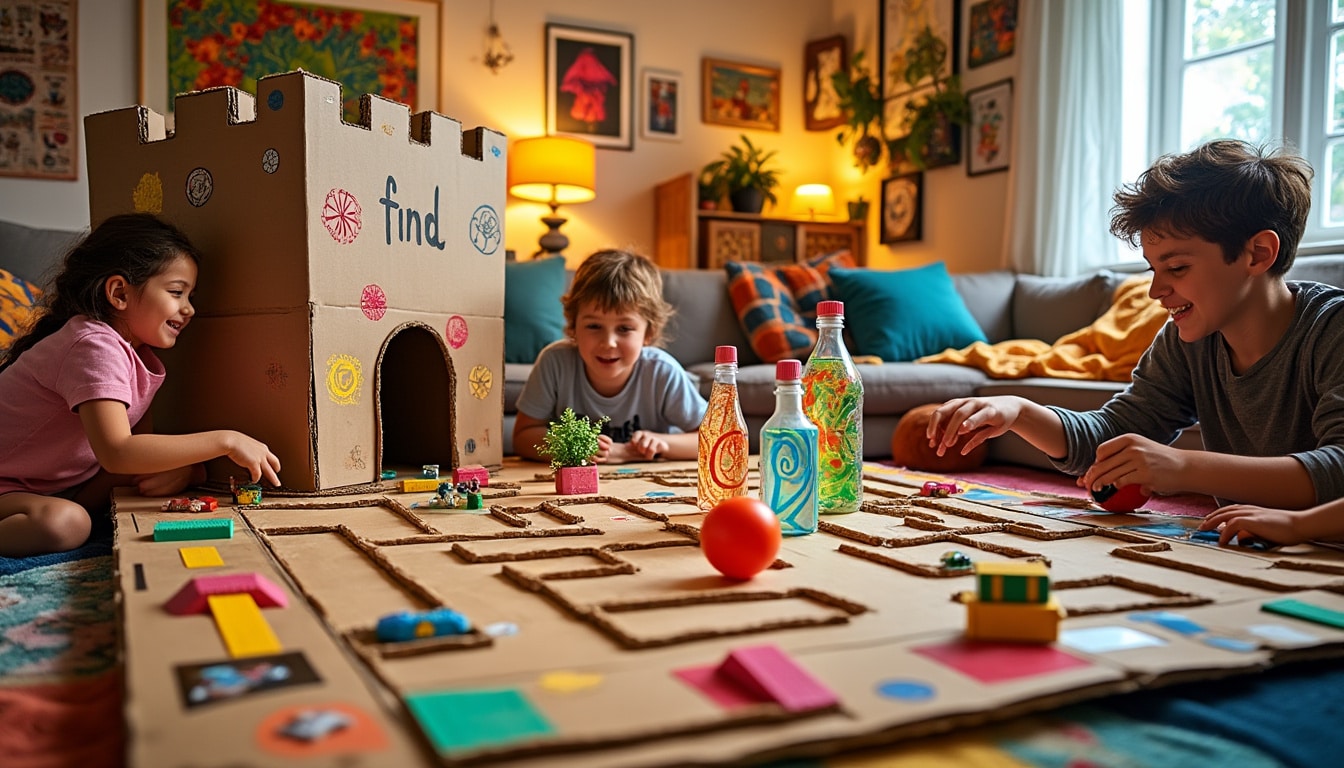 découvrez comment transformer des objets du quotidien en un jeu d’intérieur original et amusant. stimulez votre créativité tout en vous divertissant avec des activités simples et accessibles. apportez une touche ludique à votre maison avec des idées innovantes à réaliser en famille ou entre amis.
