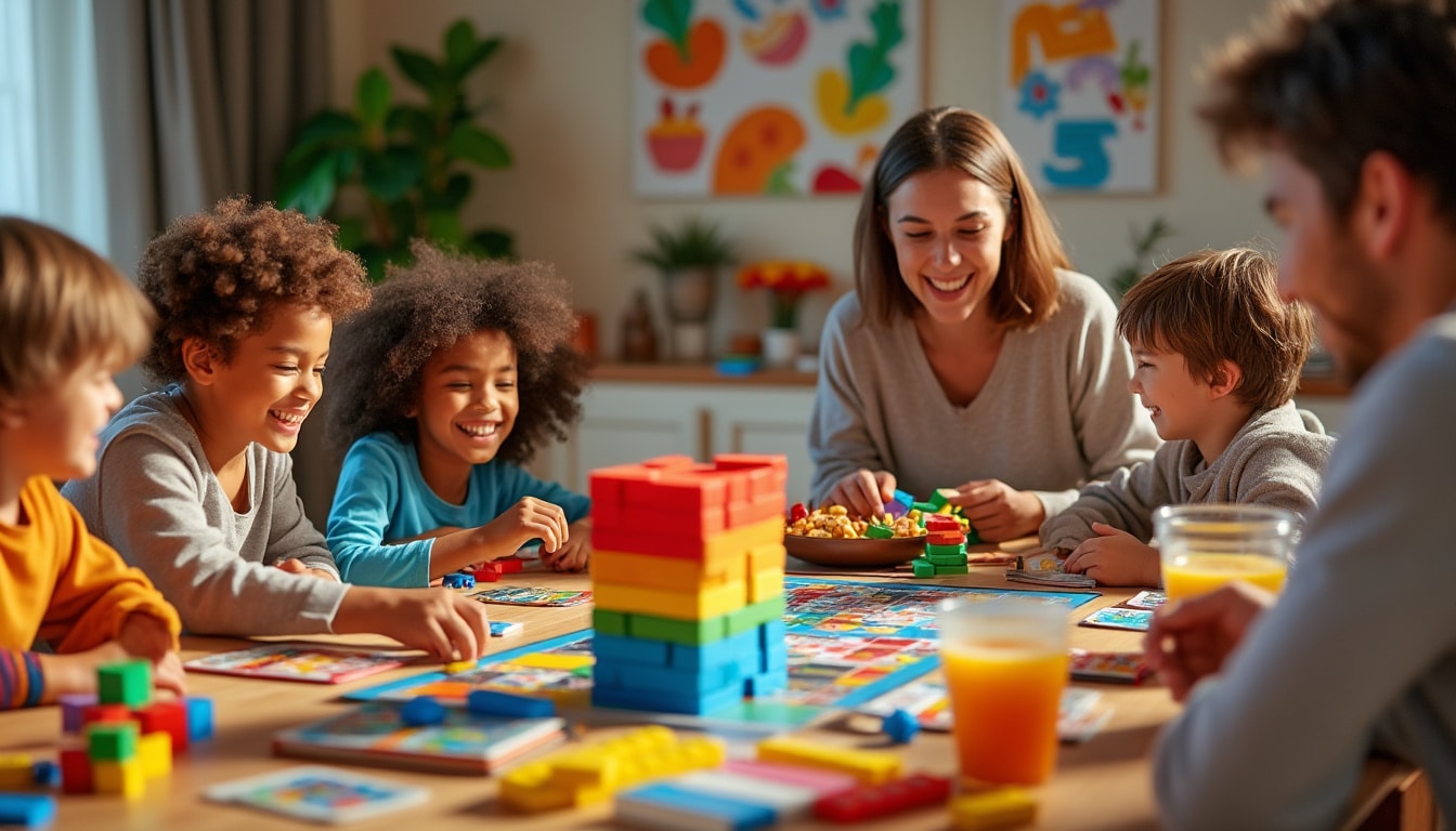 découvrez notre sélection des meilleurs jeux coopératifs spécialement conçus pour divertir à la fois les enfants et les parents. favorisez l'esprit d'équipe, la communication et les rires en famille grâce à ces jeux adaptés à tous les âges. parfait pour des moments conviviaux !