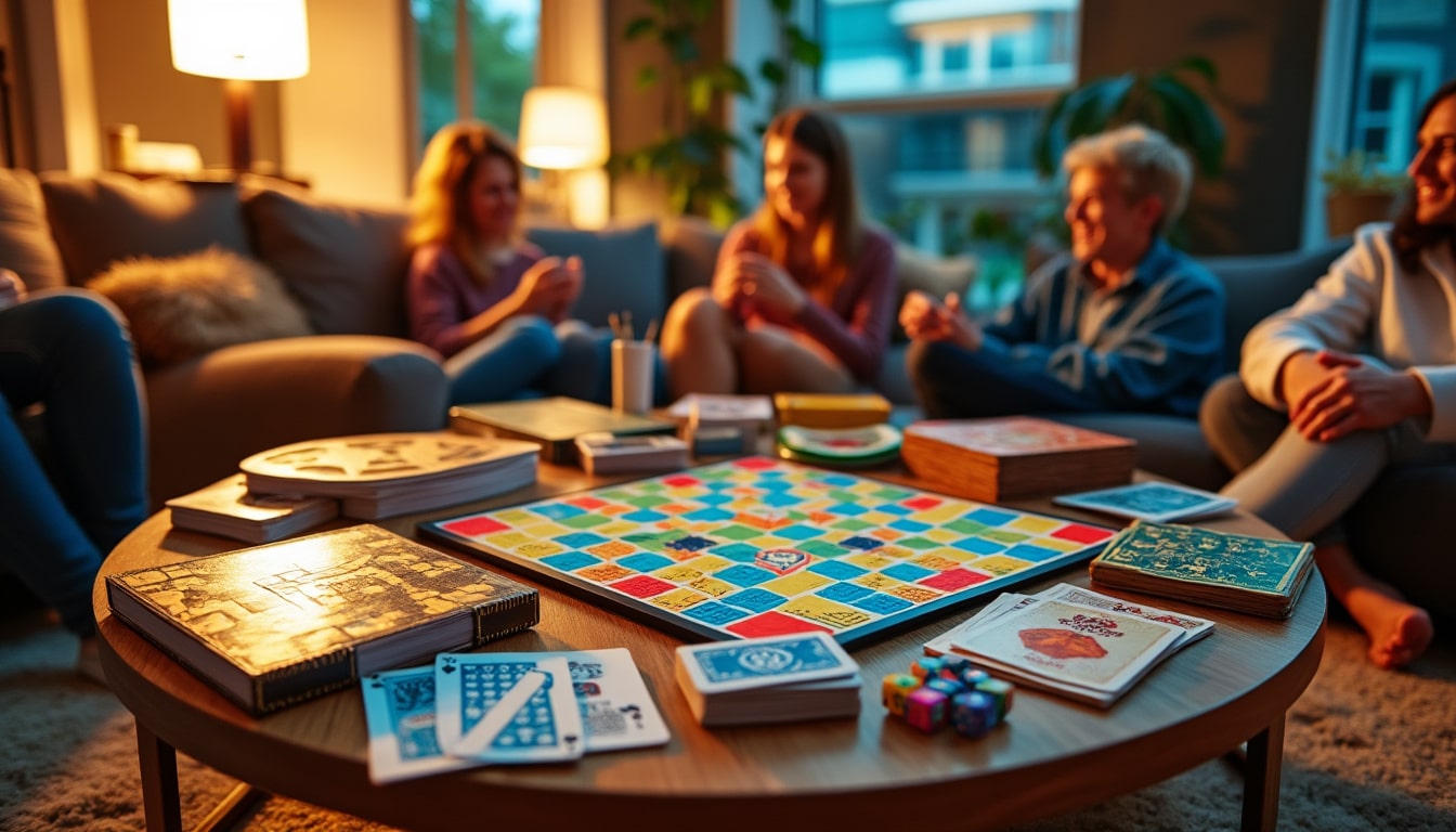 découvrez notre sélection des meilleurs jeux d'intérieur rapides, idéaux pour débuter ou conclure vos soirées entre amis. amusez-vous avec des jeux simples et dynamiques qui garantissent des rires et des moments de convivialité inoubliables.