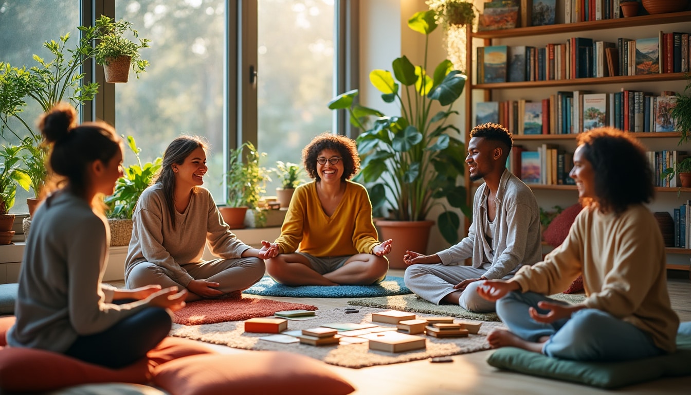 découvrez comment la méditation ludique transforme votre quotidien grâce à des jeux d’intérieur conviviaux. apprenez à vous détendre tout en vous amusant, et explorez des techniques innovantes pour réduire le stress et améliorer votre bien-être. adoptez un nouveau mode de vie serein et joyeux dès aujourd'hui !