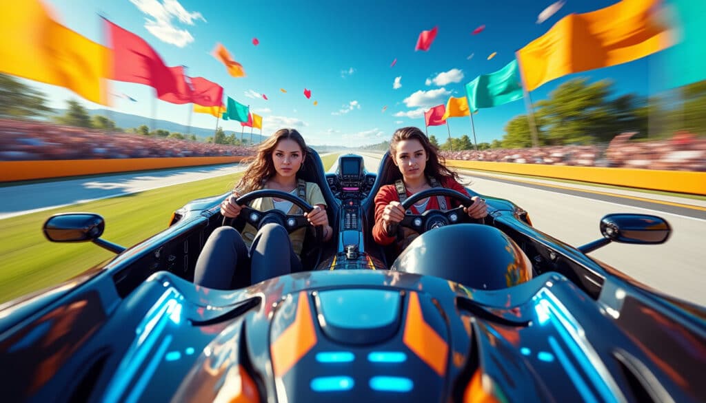 découvrez comment la coopération enrichit l'expérience des jeux de course. apprenez à partager la vitesse et à collaborer pour triompher sur les circuits, alliant stratégie et fun pour des moments inoubliables entre amis.